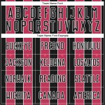 Jersey Neon Sublimation Custom Sports Pinstripe Line Soccer Uniform Black Pink-White Jersey Neon Sublimation Custom Sports Pinstripe Line Soccer Uniform Black Pink-White