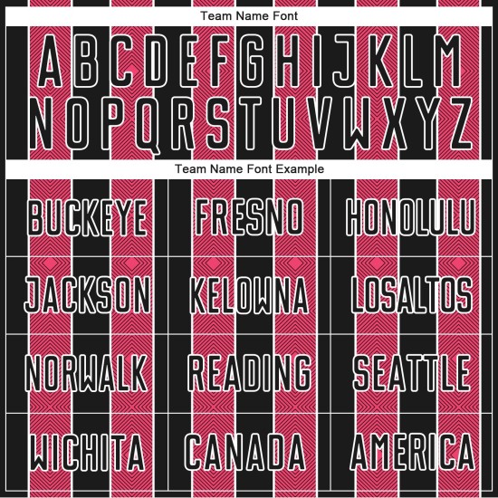 Jersey Neon Sublimation Custom Sports Pinstripe Line Soccer Uniform Black Pink-White Jersey Neon Sublimation Custom Sports Pinstripe Line Soccer Uniform Black Pink-White