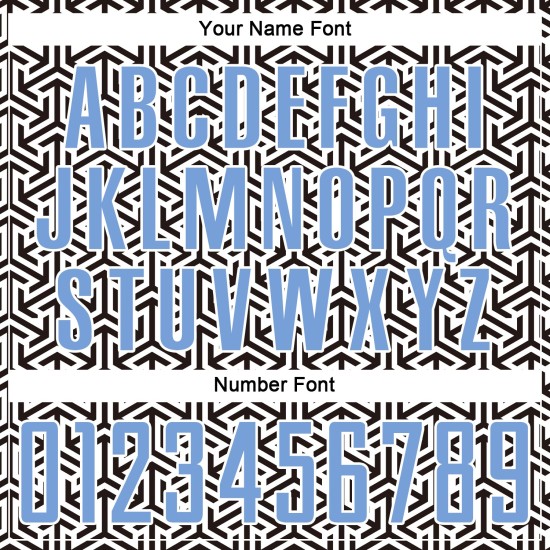 Soccer Uniform Jersey Custom Light Blue-White Black Sublimation Soccer Uniform Jersey Custom Light Blue-White Black Sublimation