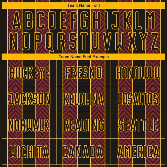 Burgundy-Gold Sports Soccer Custom Jersey Line Pinstripe Sublimation Uniform Black Burgundy-Gold Sports Soccer Custom Jersey Line Pinstripe Sublimation Uniform Black