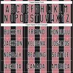 Line Medium Pinstripe Jersey Uniform Custom Sports Black Pink-White Soccer Sublimation Line Medium Pinstripe Jersey Uniform Custom Sports Black Pink-White Soccer Sublimation