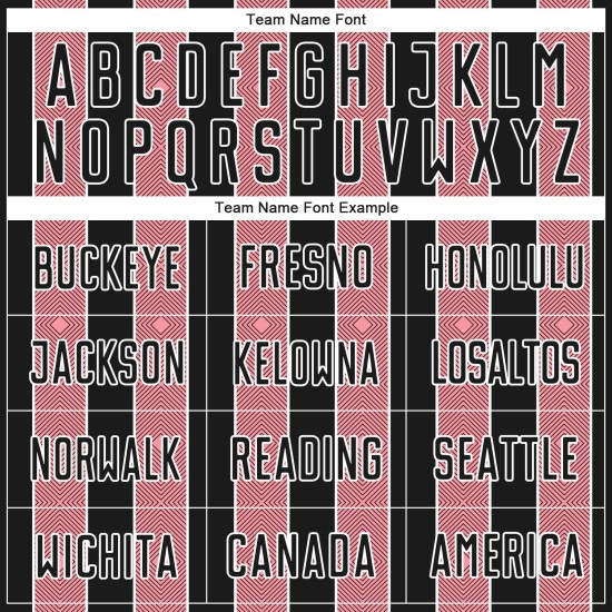 Line Medium Pinstripe Jersey Uniform Custom Sports Black Pink-White Soccer Sublimation Line Medium Pinstripe Jersey Uniform Custom Sports Black Pink-White Soccer Sublimation