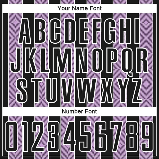 Line Pinstripe Jersey Purple-White Light Black Sports Soccer Sublimation Uniform Custom Line Pinstripe Jersey Purple-White Light Black Sports Soccer Sublimation Uniform Custom