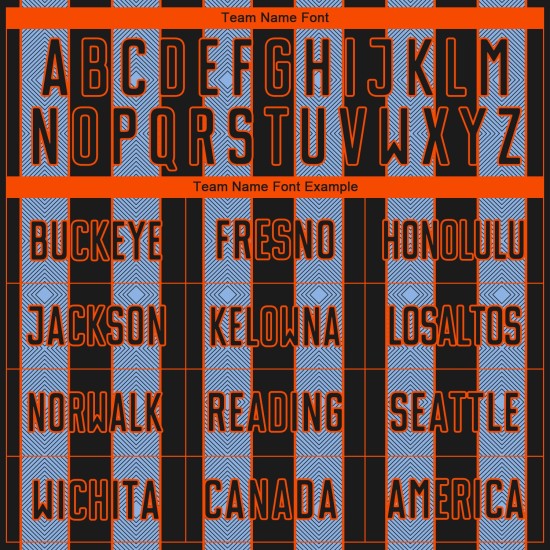 Sports Custom Sublimation Jersey Line Light Black Blue-Orange Uniform Soccer Pinstripe Sports Custom Sublimation Jersey Line Light Black Blue-Orange Uniform Soccer Pinstripe