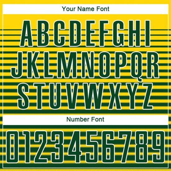 Jersey Green-White Uniform Gold Custom Soccer Sublimation Jersey Green-White Uniform Gold Custom Soccer Sublimation