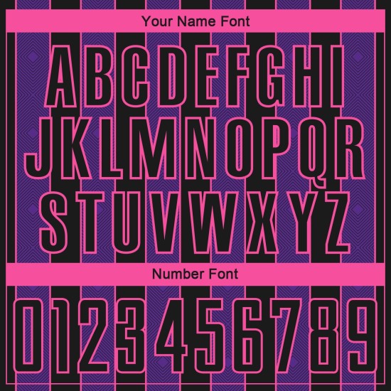 Purple-Pink Uniform Custom Sports Black Line Jersey Soccer Pinstripe Sublimation Purple-Pink Uniform Custom Sports Black Line Jersey Soccer Pinstripe Sublimation