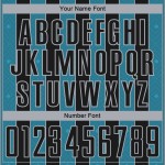 Custom Blue-Gray Line Uniform Sublimation Black Sports Soccer Pinstripe Panther Jersey Custom Blue-Gray Line Uniform Sublimation Black Sports Soccer Pinstripe Panther Jersey