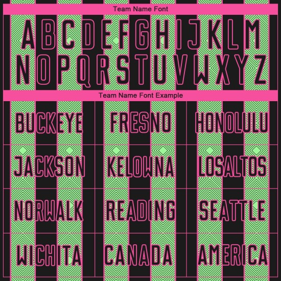 Uniform Soccer Sports Pea Sublimation Jersey Pinstripe Line Black Green-Pink Custom Uniform Soccer Sports Pea Sublimation Jersey Pinstripe Line Black Green-Pink Custom