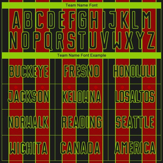 Jersey Red-Neon Pinstripe Soccer Green Sports Sublimation Line Custom Black Uniform Jersey Red-Neon Pinstripe Soccer Green Sports Sublimation Line Custom Black Uniform