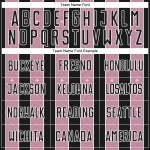 Line Sublimation Black Jersey Light Uniform Custom Pinstripe Pink-White Soccer Sports Line Sublimation Black Jersey Light Uniform Custom Pinstripe Pink-White Soccer Sports