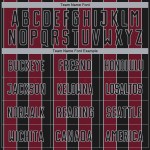 Custom Pinstripe Soccer Uniform Jersey Black Crimson-Gray Line Sports Sublimation Custom Pinstripe Soccer Uniform Jersey Black Crimson-Gray Line Sports Sublimation