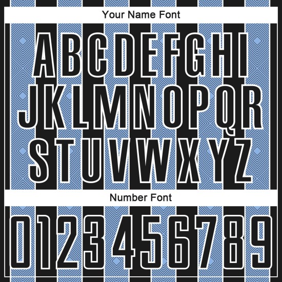 Uniform Custom Soccer Jersey Line Black Pinstripe Sports Light Sublimation Blue-White Uniform Custom Soccer Jersey Line Black Pinstripe Sports Light Sublimation Blue-White