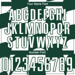 Uniform Soccer Custom Green Plaid White Jersey Sublimation Uniform Soccer Custom Green Plaid White Jersey Sublimation