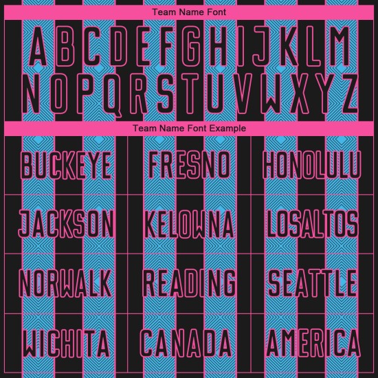 Black Blue-Pink Line Sky Custom Sublimation Pinstripe Soccer Uniform Sports Jersey Black Blue-Pink Line Sky Custom Sublimation Pinstripe Soccer Uniform Sports Jersey