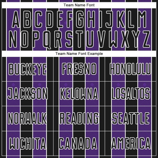 Jersey Uniform Sports Sublimation Pinstripe Line Soccer Custom Black Purple-White Jersey Uniform Sports Sublimation Pinstripe Line Soccer Custom Black Purple-White