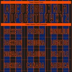 Royal-Orange Jersey Black Uniform Sports Sublimation Pinstripe Custom Soccer Line Royal-Orange Jersey Black Uniform Sports Sublimation Pinstripe Custom Soccer Line