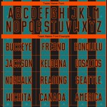 Teal-Orange Soccer Jersey Custom Black Pinstripe Sublimation Uniform Sports Line Teal-Orange Soccer Jersey Custom Black Pinstripe Sublimation Uniform Sports Line