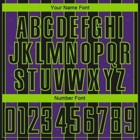 Pinstripe Custom Uniform Green Soccer Sublimation Jersey Black Line Purple-Neon Sports Pinstripe Custom Uniform Green Soccer Sublimation Jersey Black Line Purple-Neon Sports