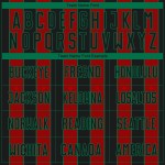 Black Sports Sublimation Soccer Red-Kelly Jersey Green Line Uniform Custom Pinstripe Black Sports Sublimation Soccer Red-Kelly Jersey Green Line Uniform Custom Pinstripe