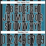 Panther Sports Sublimation Uniform Soccer Line Blue-White Pinstripe Custom Jersey Black Panther Sports Sublimation Uniform Soccer Line Blue-White Pinstripe Custom Jersey Black