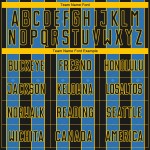 Powder Soccer Sports Line Sublimation Blue-Yellow Custom Pinstripe Uniform Black Jersey Powder Soccer Sports Line Sublimation Blue-Yellow Custom Pinstripe Uniform Black Jersey