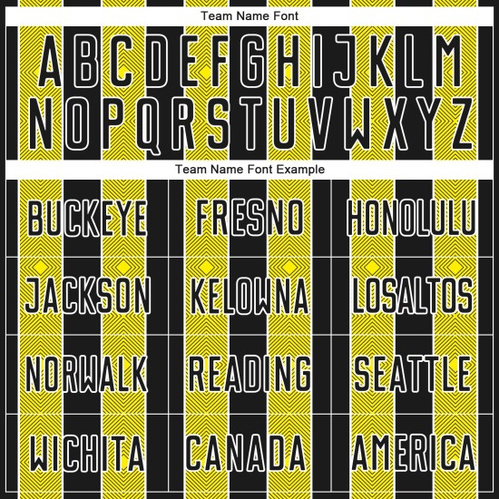 Custom Yellow-White Line Uniform Sublimation Light Black Pinstripe Sports Jersey Soccer Custom Yellow-White Line Uniform Sublimation Light Black Pinstripe Sports Jersey Soccer