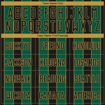 Uniform Gold Kelly Green-Old Jersey Black Custom Sublimation Line Sports Soccer Pinstripe Uniform Gold Kelly Green-Old Jersey Black Custom Sublimation Line Sports Soccer Pinstripe