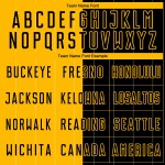 Black Pinstripe Custom Split Gold Soccer Fashion Sublimation Jersey Uniform Black Pinstripe Custom Split Gold Soccer Fashion Sublimation Jersey Uniform