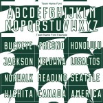 Uniform Soccer Custom Green Plaid White Jersey Sublimation Uniform Soccer Custom Green Plaid White Jersey Sublimation