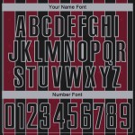 Custom Pinstripe Soccer Uniform Jersey Black Crimson-Gray Line Sports Sublimation Custom Pinstripe Soccer Uniform Jersey Black Crimson-Gray Line Sports Sublimation