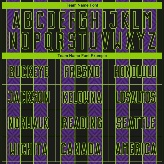 Pinstripe Custom Uniform Green Soccer Sublimation Jersey Black Line Purple-Neon Sports Pinstripe Custom Uniform Green Soccer Sublimation Jersey Black Line Purple-Neon Sports